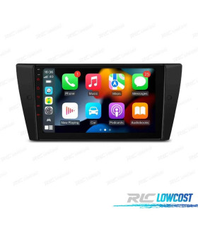 RADIO GPS ANDROID 14 BMW E90 E91 E92 E93 PANTALLA 9" TACTIL