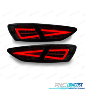 PILOTOS SEAT LEON 3 5F 12-20 DINAMICO LED NEGRO OEM LED