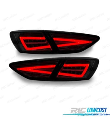 PILOTOS SEAT LEON 3 5F 12-20 DINAMICO LED NEGRO OEM LED