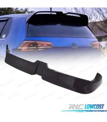 ALERON SPOILER VOLKSWAGEN VW GOLF 7 7.5 12-20 LOOK OETTINGER NEGRO BRILLO