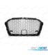 PARRILLA AUDI A3 8V 16-19 PDC LOOK RS3 NEGRO BRILLO