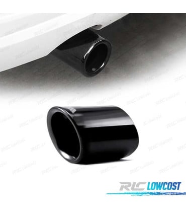 COLA ESCAPE BMW LOOK M POWER PERFORMANCE INOX NEGRO