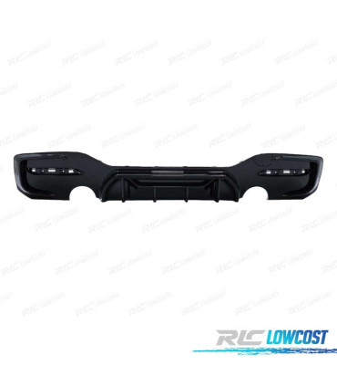 DIFUSOR BMW F20 LCI 15-19 LOOK M COMPETITION NEGRO BRILLO