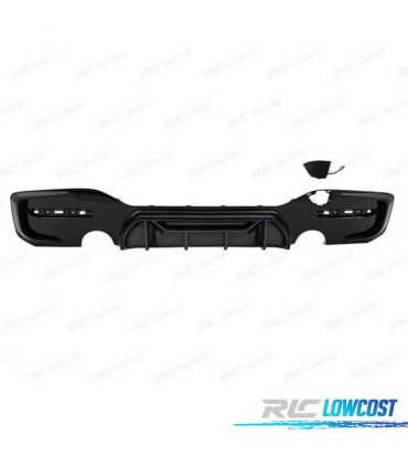 DIFUSOR BMW F20 LCI 15-19 LOOK M COMPETITION NEGRO CARBONO