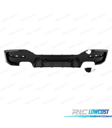DIFUSOR BMW F20 LCI 15-19 LOOK M COMPETITION NEGRO CARBONO