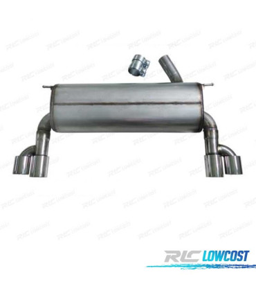 ESCAPE DEPORTIVO BMW F30 F31 328 LOOK M DOBLE SALIDA