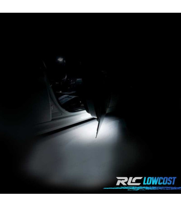 PLAFONES LED LUZ DE PIES Y PUERTAS AUDI