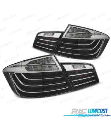 PILOTOS PARA BMW SERIE 5 F10 10- LED BAR FONDO NEGRO AHUMADO