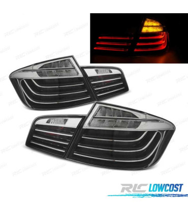 PILOTOS BMW F10 10-13 LED BAR FONDO NEGRO AHUMADO