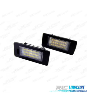 LUCES DE MATRÍCULA LED VOLKSWAGEN VW 10-16 BLANCO PURO