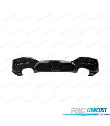 DIFUSOR BMW F20 LCI 15- LOOK CS NEGRO BRILLO