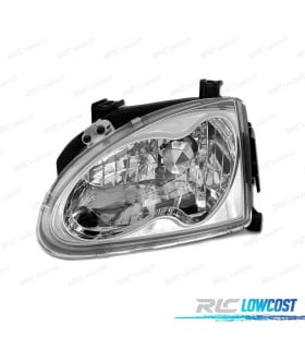 FAROS HONDA CRX DEL SOL 92-97 FONDO CROMO