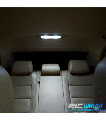 KIT 12 BOMBILLAS LED INTERIOR PARA VOLKSWAGEN VW JETTA 5 MK5 05-10