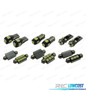 KIT 14 BOMBILLAS LED INTERIOR PARA PORSCHE BOXSTER PORSCHE 986 96-04