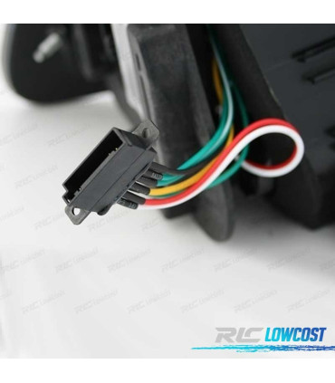 PILOTOS BMW E46 COUPE 03-07 LED ROJO AHUMADO LOOK M3