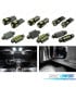 KIT 18 BOMBILLAS LED INTERIOR MERCEDES CLASE C S203 ESTATE WAGON C180 C200 C220 C270 C350 C30 AMG