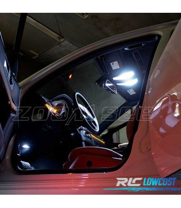 KIT 10 BOMBILLAS LED INTERIOR PARA MERCEDES CLASE SL R230 SL500 SL600 SL55 AMG 02-08