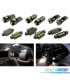 KIT 12 BOMBILLAS LED INTERIOR PARA HONDA CR-V 07-12