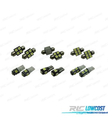 KIT 8 BOMBILLAS LED INTERIOR PARA HONDA ACCORD 13-