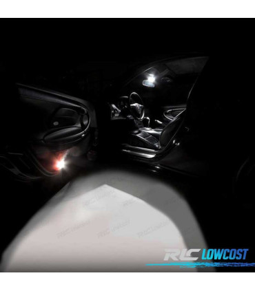 KIT 12 BOMBILLAS LED INTERIOR PARA MINI COOPER COUPE R58 12-15