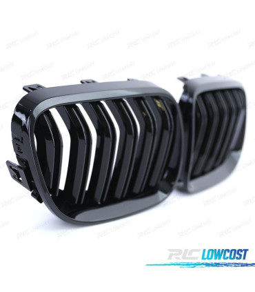 PARRILLAS BMW E92 E93 LCI 10-14 LOOK M4 NEGRO BRILLO