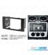 MARCO NEGRO RADIO 2-DIN PARA FORD FOCUS C-MAX S-MAX FUSION TRANSIT FIESTA, GALAXY KUGA