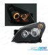 FAROS OPEL ASTRA H 04-09 OJOS ANGEL FONDO NEGRO