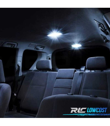 KIT 12 BOMBILLAS LED INTERIOR PARA FIAT 500L 14-18