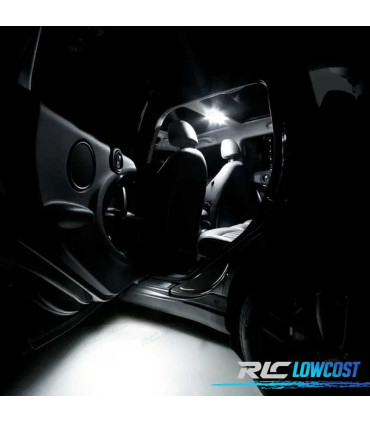 KIT 13 BOMBILLAS LED INTERIOR PARA MINI COOPER S R60 11-13