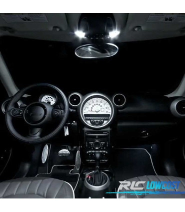KIT 15 BOMBILLAS LED INTERIOR PARA MINI COOPER S ALL4 JOHN COOPER WORKS COUNTRYMAN R60 11-13