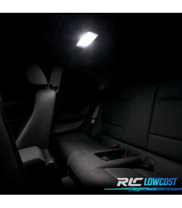 KIT 19 BOMBILLAS LED INTERIOR 2007-2013 BMW 1 SERIE E82 COUPE 120I 125I 135I 120D 123D 1 M