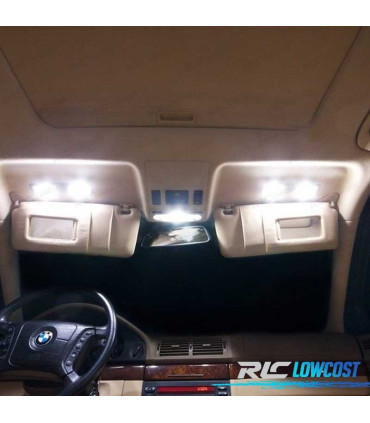 KIT 18 BOMBILLAS LED INTERIOR BMW 7 SERIE E32 730I 730IL 735I 735IL 740I 740IL 750I 750IL 89-94