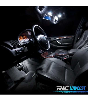 KIT 21 BOMBILLAS LED INTERIOR BMW X4 F26 XDRIVE20I XDRIVE28I XDRIVE35I M40I 2014 +