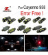 KIT 19 BOMBILLAS LED INTERIOR PARA PORSCHE CAYENNE 958 11-