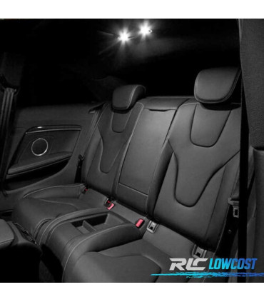 KIT 10 BOMBILLAS LED INTERIOR AUDI A5 S5 RS5 CONVERTIBLE CABRIOLET 09-15