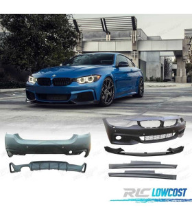 KIT CARROCERIA BMW F32 F33 LOOK M PERFORMANCE PDC SRA