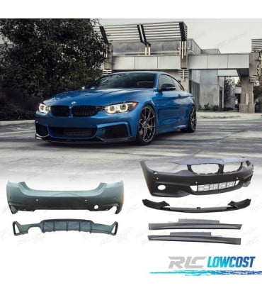 KIT CARROCERIA BMW F32 F33 LOOK M PERFORMANCE PDC SRA