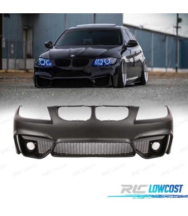 PARAGOLPES DELANTERO BMW E90 E91 05-08 LOOK M4 REJILLAS NIEBLA