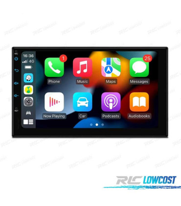 RADIO GPS ANDROID 12 HD TACTIL BLUETOOTH USB SD