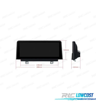RADIO GPS ANDROID 12 BMW SERIE 3 F30 F31 SERIE 4 F32 F33 F36 13-16 NBT