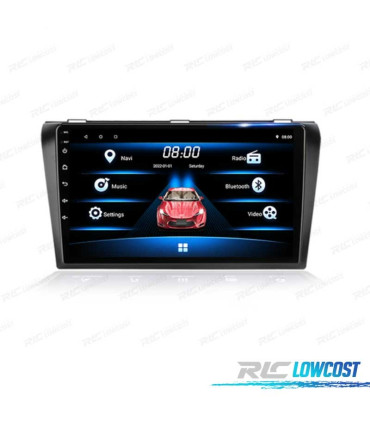 RADIO GPS ANDROID 11 PARA MAZDA 3 LCD TÁCTIL 7"