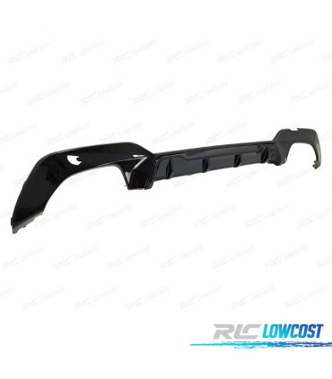 DIFUSOR BMW G20 G21 19- LOOK M PERFORMANCE COMPETITION NEGRO BRILLO