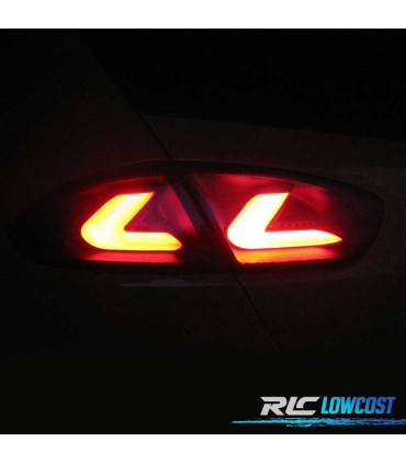 PILOTOS SEAT LEON II 09-13 CARDNA FULL LED NEGRO AHUMADO
