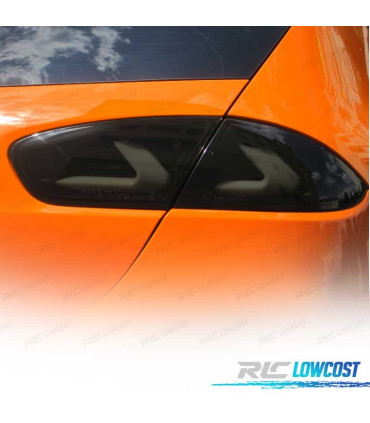 PILOTOS SEAT LEON II 09-13 CARDNA FULL LED NEGRO AHUMADO