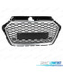 PARRILLA AUDI A3 8V 17-19 LOOK RS3 NEGRO PLATA