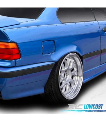 KIT ALETAS TRASERAS PARA BMW E36 DRIFT +50MM