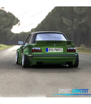 KIT ENSANCHE ALETAS ROCKET BUNNY DRIFT BMW E36 COUPE 90-99 8 PIEZAS