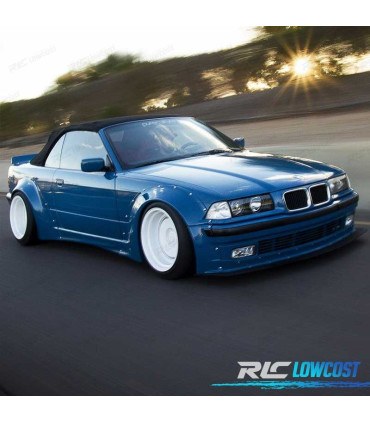 KIT ENSANCHE ALETAS ROCKET BUNNY DRIFT BMW E36 COUPE 90-99 8 PIEZAS