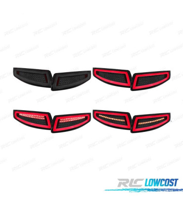 PILOTOS PORSCHE 911 997 04-08 FULL LED AHUMADO