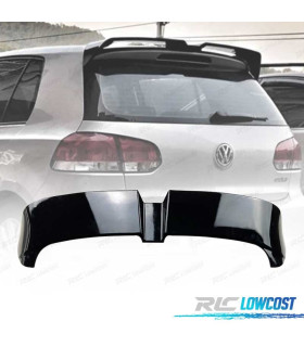 ALERON SPOILER VOLKSWAGEN VW GOLF 6 08-13 LOOK OETTINGER NEGRO BRILLO